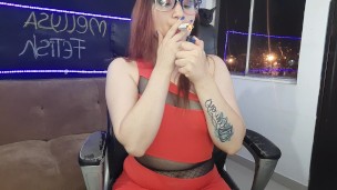 SMOKE FETISH, I SMOKE IN YOUR FACE SMELL MY SMOKE