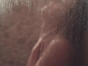 Charlie Forde relaxes and unwinds in the shower 15/16