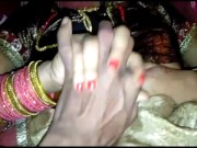 Indian married bhabhi first night fucking with hasband 15/16