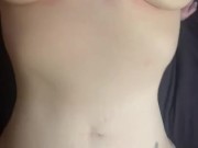 Hot milf takes my cock and a belly shot.  9/16