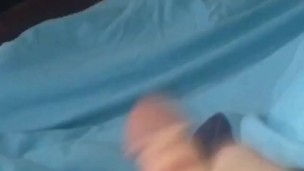 18 Year old Jacking off Cock Late at Night!