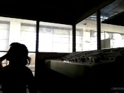 Fucking in Public in an Abandoned Factory, She Hold Of From Squirting! 14/16
