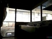 Fucking in Public in an Abandoned Factory, She Hold Of From Squirting! 15/16