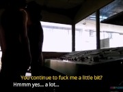 Fucking in Public in an Abandoned Factory, She Hold Of From Squirting! 8/16