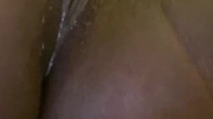 Teasing my wet little pussy 