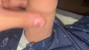 dick gets hard and grows massively 