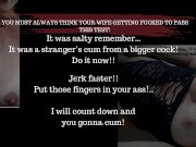 JOI CUM CHALLENGE - Hotwife tells you to think your wife/gf getting fucked - ASMR Erotic 14/16