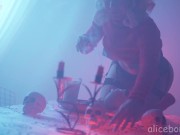 Сабрина с большими сиськами трахается в попку AliceBong