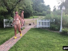 Dick Sucking Outdoors – Real Married Couple Missy and George