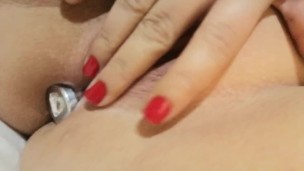 The wife did not want to wait for her husband
