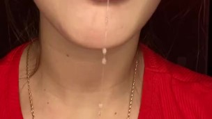 Messy drooling