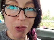 Car Masturbation and squirting in my panties 1/16