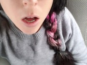 Car Masturbation and squirting in my panties 11/16