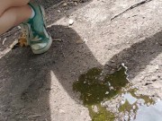 Dumpster Pissing Together 15/16