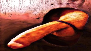 Você é escoltado para o buraco da glória por travesti maricas Brandy chupar pau para ela