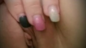 Touching myself for him