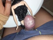 I fuck a Barbie with a condom