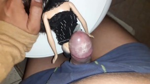 I fuck a Barbie with a condom