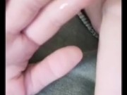 Tasting myself after I cum 