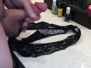  victoria's secret panties make me cum thick