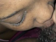 Sucking light skin dck til a big nut. Wish I would’ve licked it all up 8/16