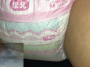 017 オヤスミマンにおもらし！膨らんだおむつ - Screenshot 6 of 16 - HD
