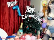 Balloon Popping Titties Camsesh  anniversary screaming 12/16