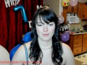 Balloon Popping Titties Camsesh  anniversary screaming 15/16