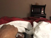 Catching a nut before work
