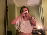 Freaking Out From Quarantine With My Step Sister 7/16