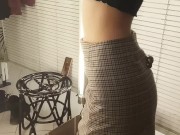 Я сделала вид что не замечаю как меня снимают в примерочной 15/16