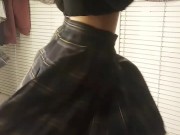 Я сделала вид что не замечаю как меня снимают в примерочной 8/16