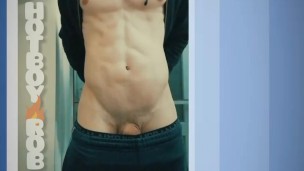 hot sexy european Onlyfans male model teasing with his big cock up-close