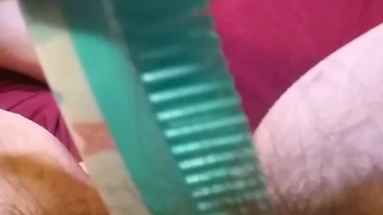 OnlyFan Tipped me to Fuck My Hairy Pussy Gspot LIVE Made in China HAIR BRUSH so I made a Video Too - Darmowe seks wideo - RedTube