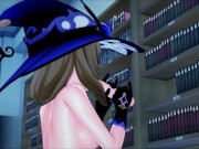 Genshin Impact - Lisa pleasures herself with a magic dildo. Handy! 10/16