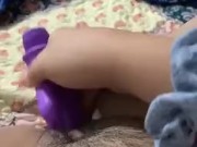 Playing with vibrator  10/16