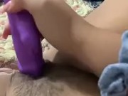 Playing with vibrator  5/16