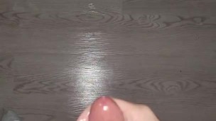 Twink Massages His Dick To Release A Huge Cumshot After Edging For Hours