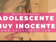 ROLEPLAY JOVENCITA VIRGEN, DULCE E INOCENTE | RELATO ERÓTICO INTERACTIVO [ASMR] STORIES IN SPANISH 14/16
