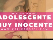 ROLEPLAY JOVENCITA VIRGEN, DULCE E INOCENTE | RELATO ERÓTICO INTERACTIVO [ASMR] STORIES IN SPANISH 5/16