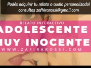ROLEPLAY JOVENCITA VIRGEN, DULCE E INOCENTE | RELATO ERÓTICO INTERACTIVO [ASMR] STORIES IN SPANISH 8/16