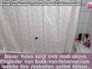 PRIVAT FICK IN DER BADEWANNE - deutsche amateur tattoo schlampe bumst mit freund 1/16