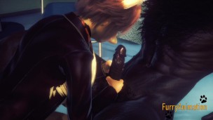 Furry Yaoi Yiff - Fox & Wolf Hard Sex in a Hospital Bed