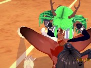 Furry Hentai 3D - Deer and Horse Hard Sex 1/2 11/16