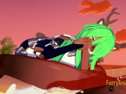 Furry Hentai 3D - Deer and Horse Hard Sex 1/2 6/16