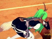 Furry Hentai 3D - Deer and Horse Hard Sex 1/2 7/16