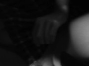 Спонтанная съемка. Чувственный минет и громкий оргазм, чтобы сосезди обзавидовались 9/16