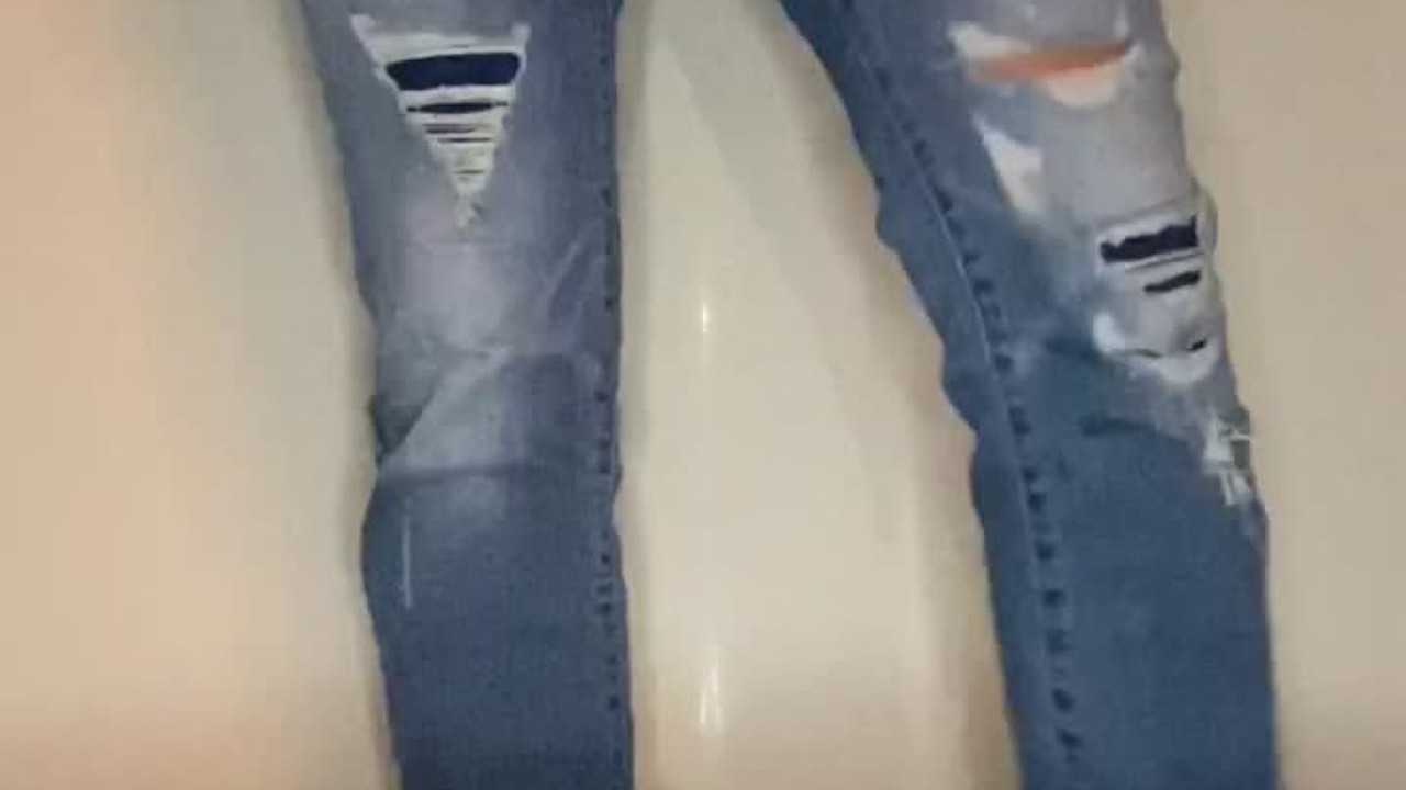 I caught my wife recording herself pissing in her pants with the fly unzippered for a fan request  - RedTube