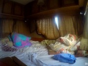 Polish Amateur Couple Spend Caravan Camping Trip on Hot Doggystyle Sex in White Trainers 1/16