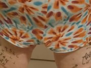 Bbw Submissive can't hold her pee any longer 9/16